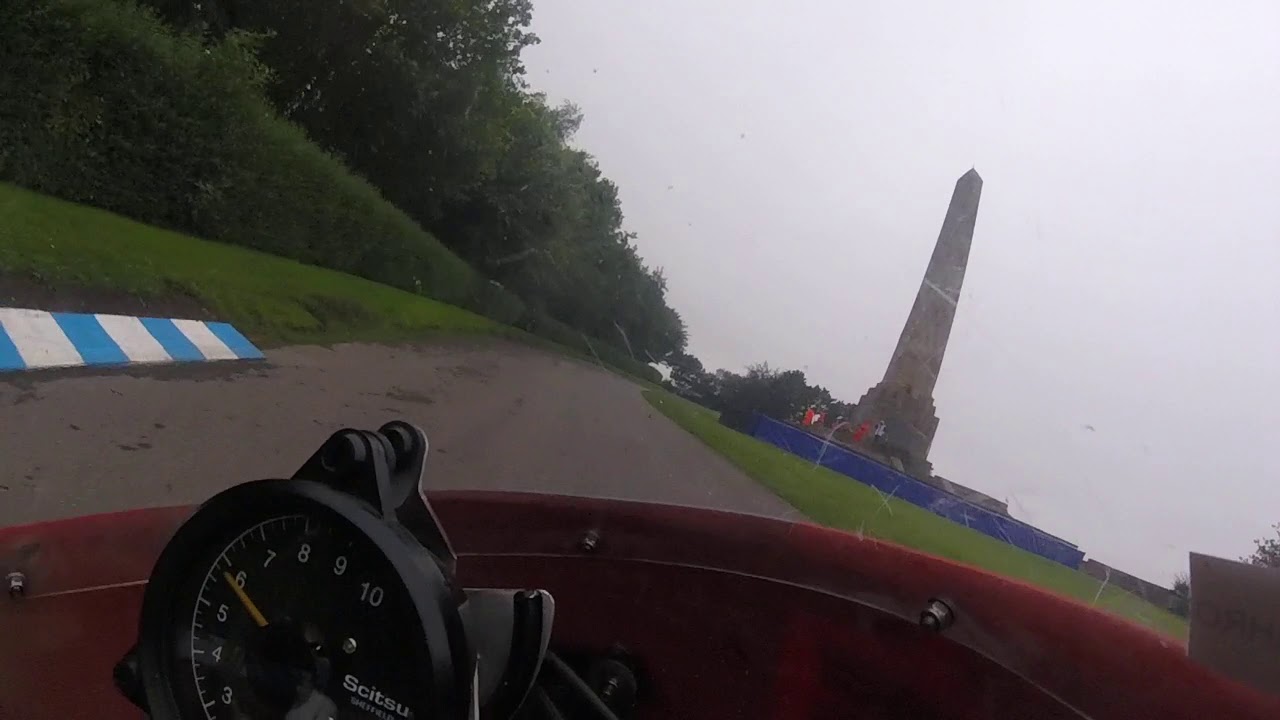 My last lap of Oliver's Mount on Aermacchi Ala d'Oro 350