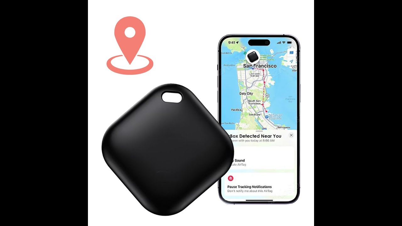 Mini GPS Tracker علامة تتبع GPS صغيرة ذكية متوافقة مع نظام التشغيل iOS Find My APP Global Locator