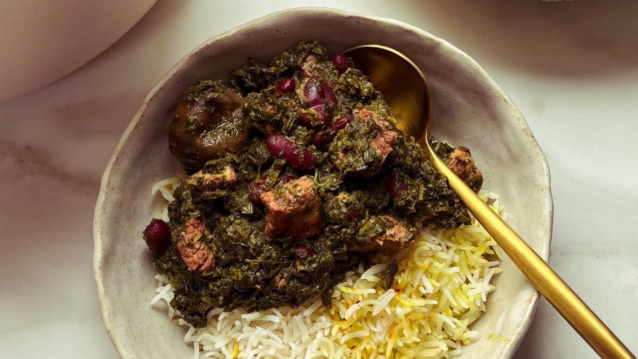 How to make Ghormeh Sabzi | Cooking with Zahra