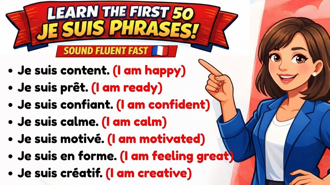 🤯🇫🇷Master these French Phrases & Speak French Fluently in Mins | French for Beginners