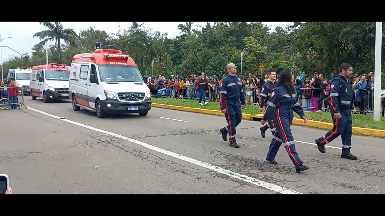 Desfile SAMU 🚑