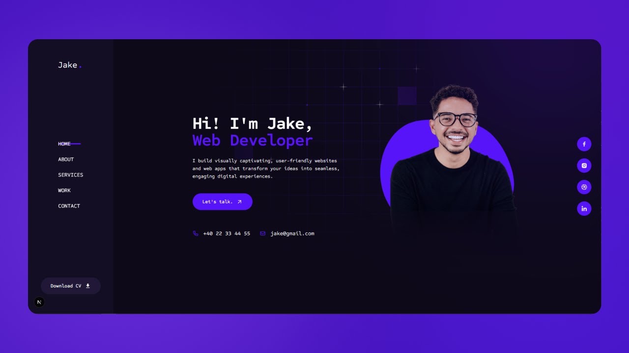 Build and Deploy a Portfolio Website With Next JS, Tailwind CSS & Framer Motion