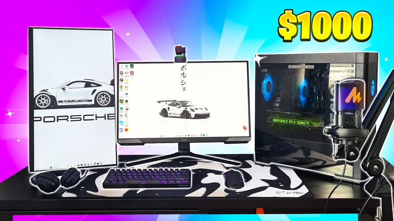 Building The Ultimate $1000 Streaming Setup... (Ft. OBSBOT TINY 2 LITE.)