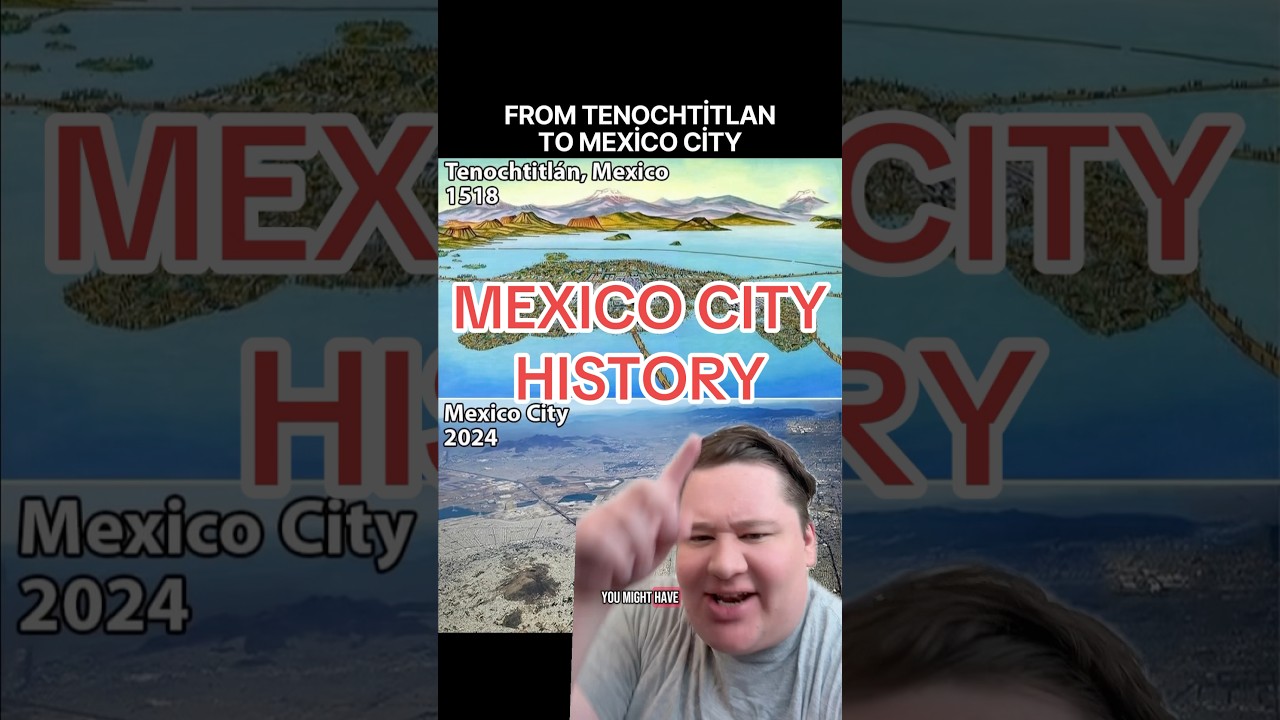MEXICO CITY HISTORY & LAKE TEXCOCO #history #historical #historyfacts #mexico #mexicocity #mexican
