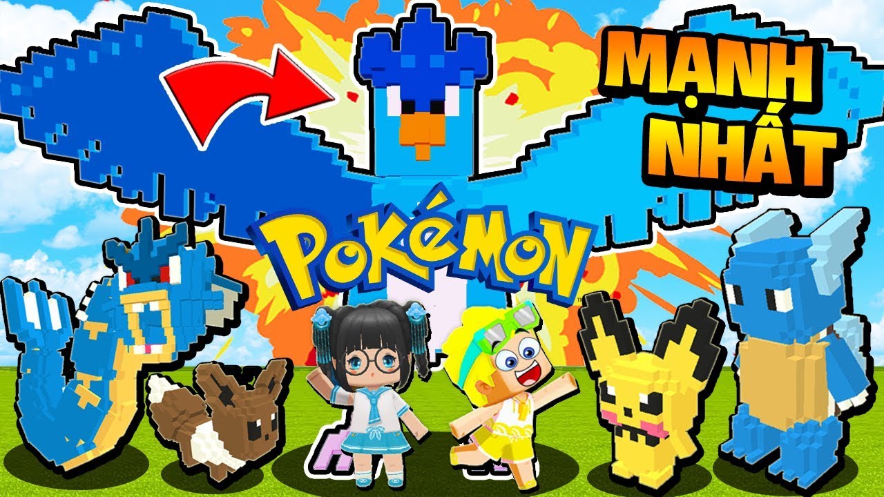 MINI WORLD: MR VỊT BẮT POKEMON HUYỀN THOẠI VIP MẠNH NHẤT !!!