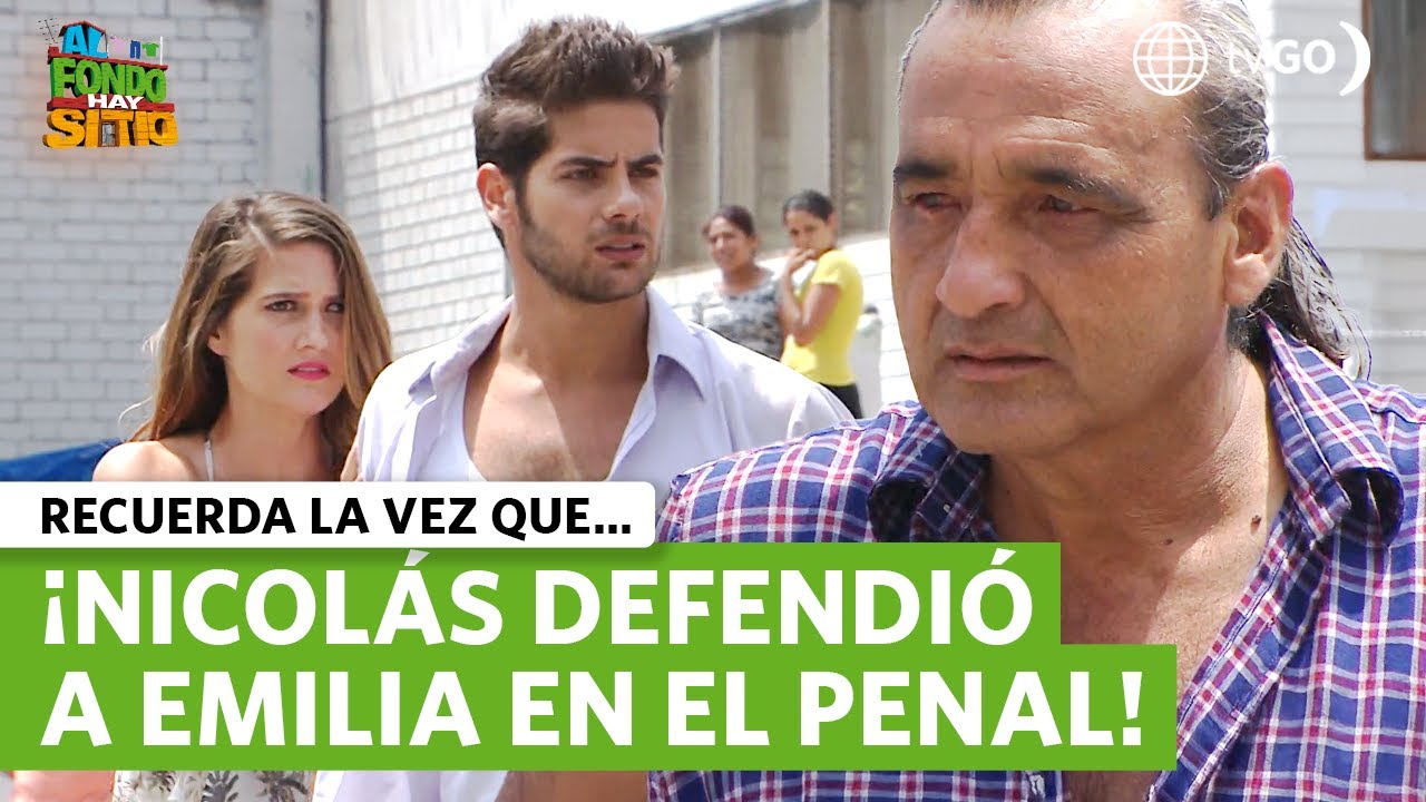 Al Fondo hay Sitio 8: Nicolás defendió a Emilia de un preso en el penal (Capítulo n° 1398)