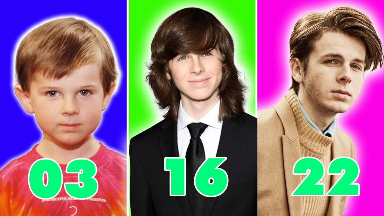 Chandler Riggs Transformation from 02 to 22 years old