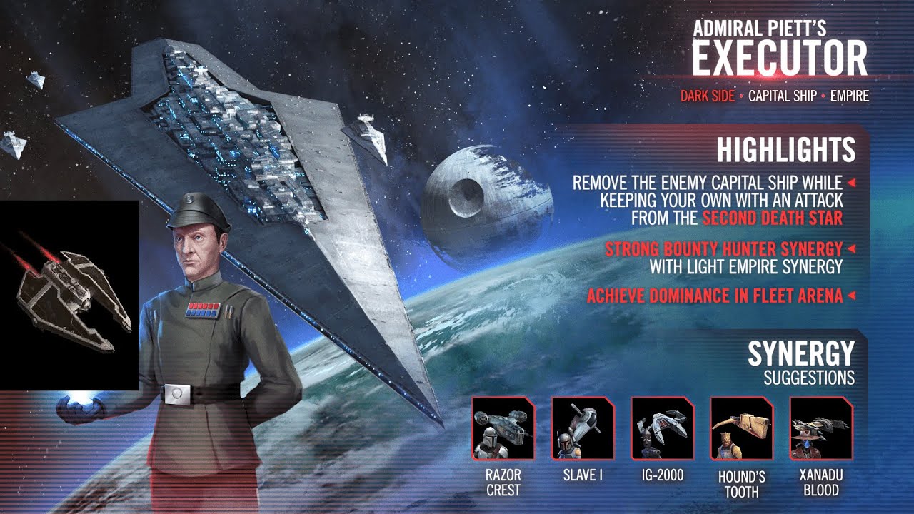 Executor with MK6 vs Leviathan - SWGoH