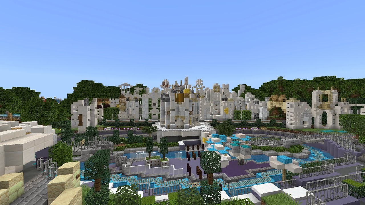 Minecraft it's a small world Disneyland (2022)
