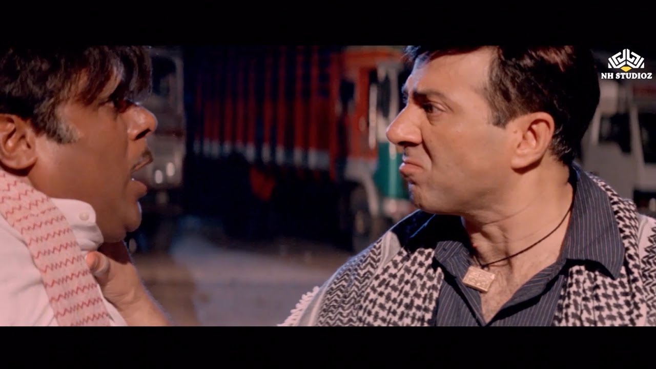 सनी देओल अपनी माँ को बचा लाये गुंडों के चंगुल से | Khuda Kasam | Sunny Deol Action