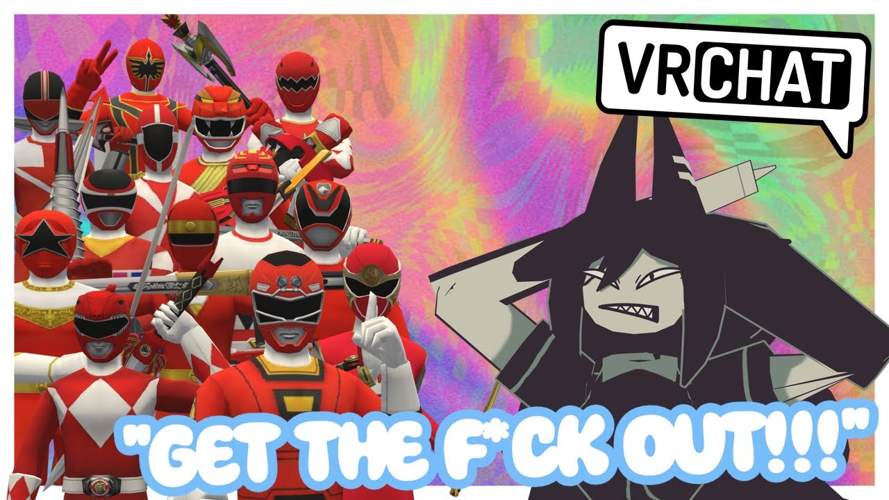 FPE Roleplayer Freaks Out Over The Power Rangers (VRChat Trolling)