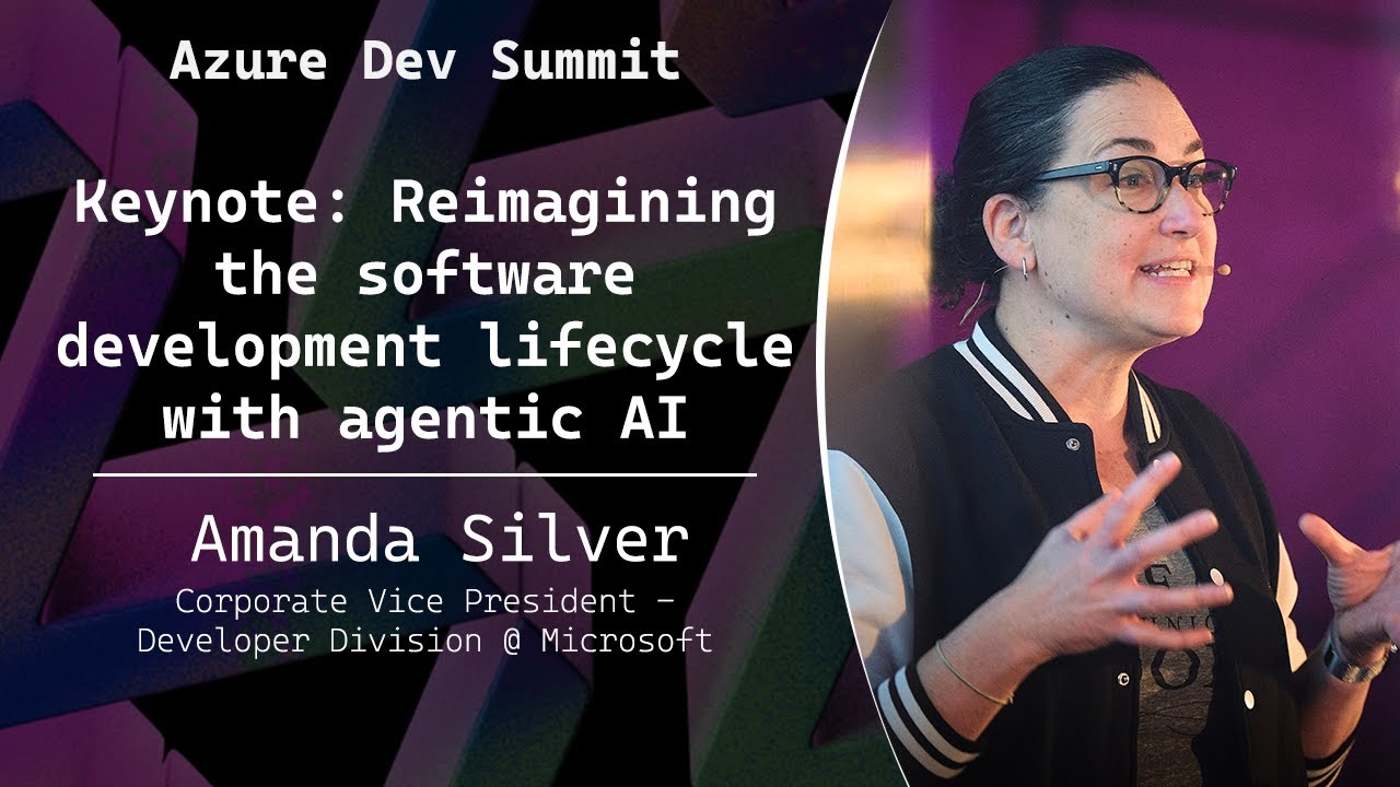Keynote: Reimagining the software development lifecycle with agentic AI - Amanda Silver