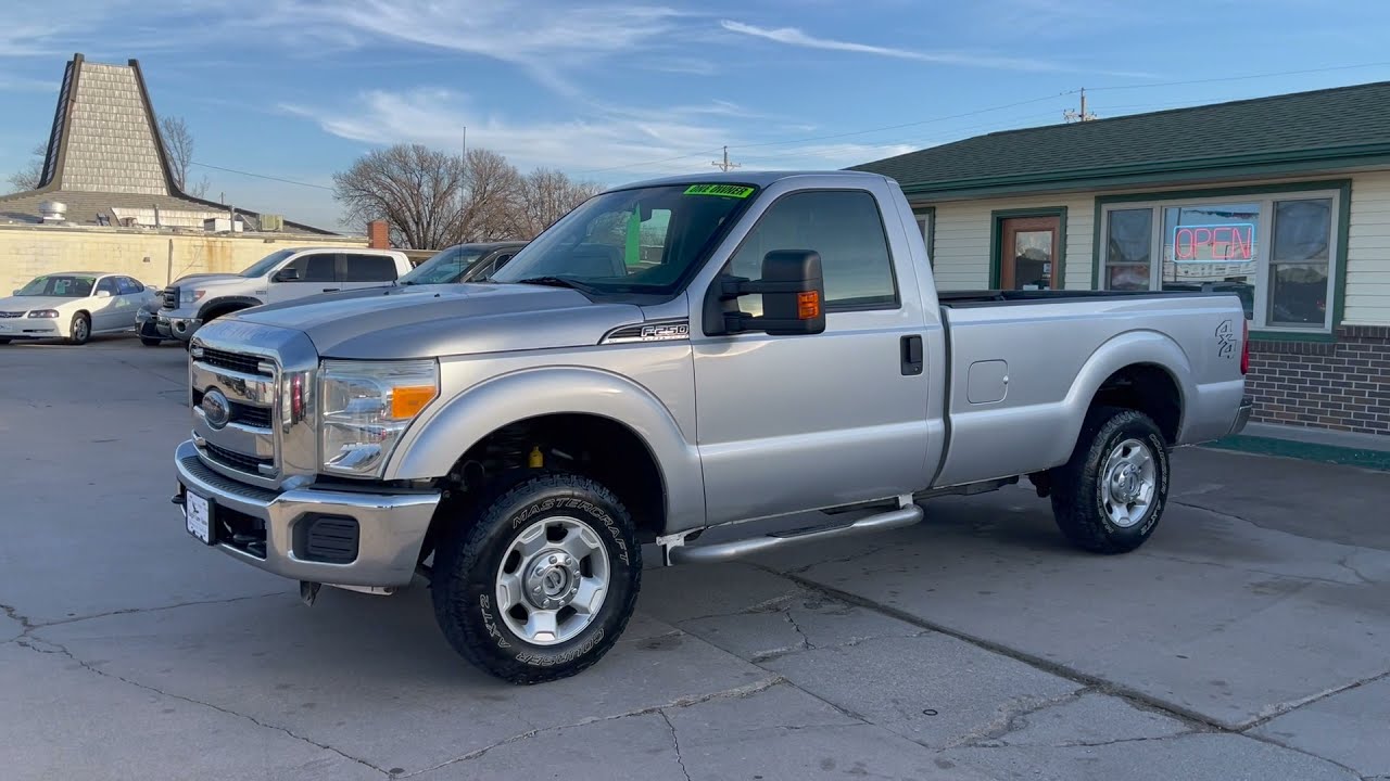(SOLD) 2012 FORD F 250SD XLT REG CAB  4x4 @eaglecareautos