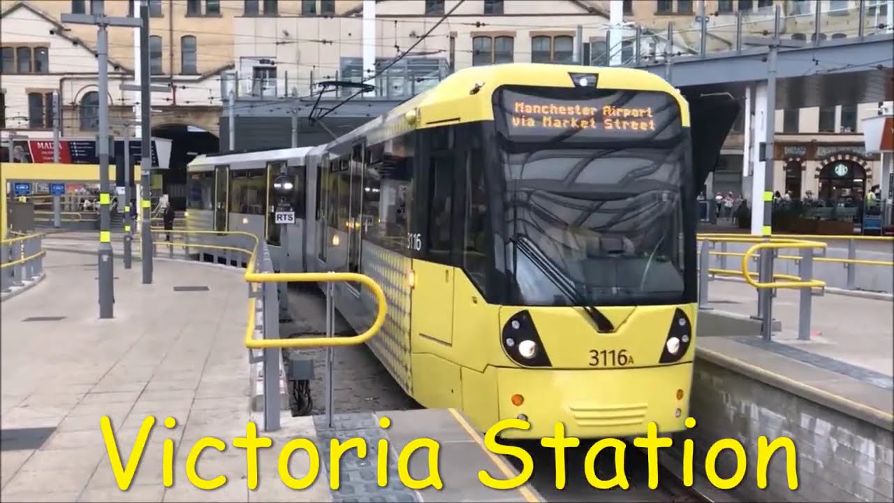 Manchester Metrolink - Victoria to Manchester Airport (Full Route)