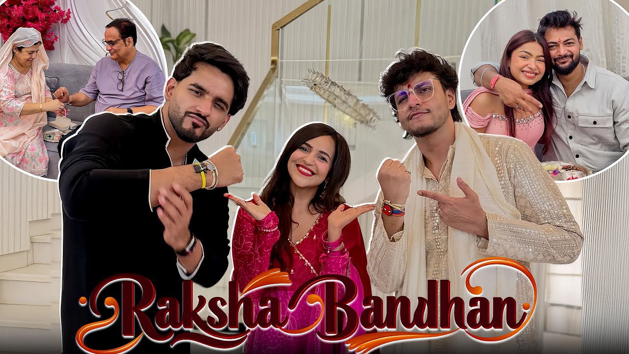 Rakhi celebration pe hui family get together 
