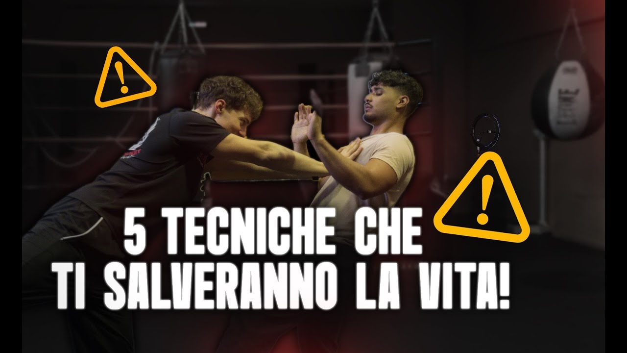 5 Tecniche di difesa personale CHE TUTTI DOVREBBERO CONOSCERE!