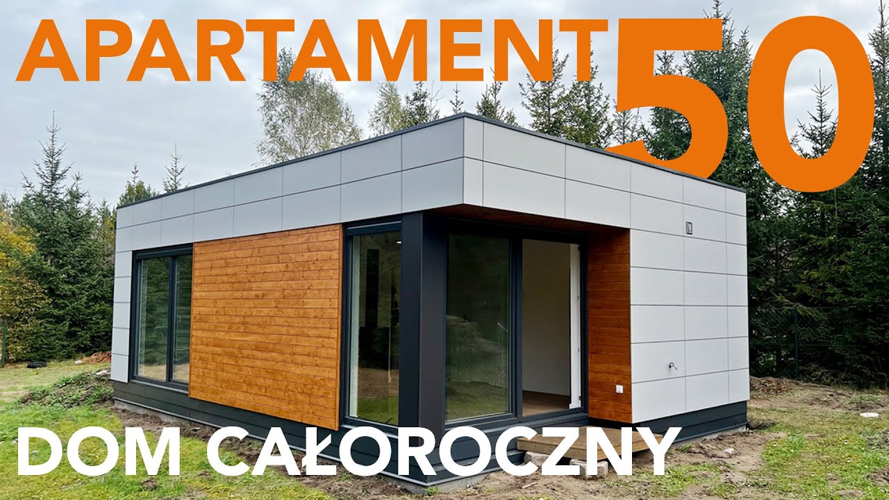 CAŁOROCZNY dom modułowy Smart-Mod APT50