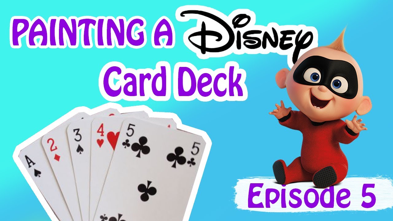 Painting a Disney Card Deck THE INCREDIBLES | Episode 5