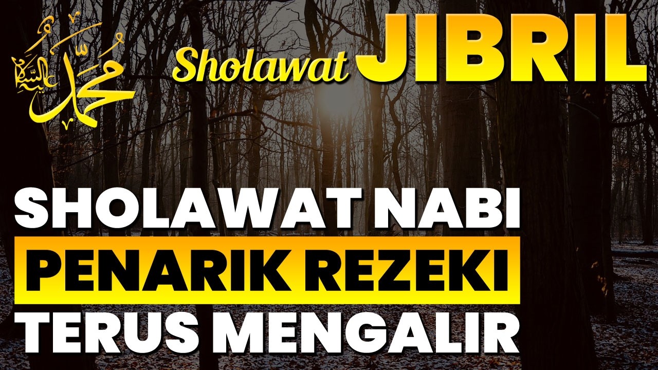 LIVE Sholawat Nabi Hari Ini | Sholawat Jibril  Menjunjung Keberkan dan Penarik Rezeki Terus Melimpah