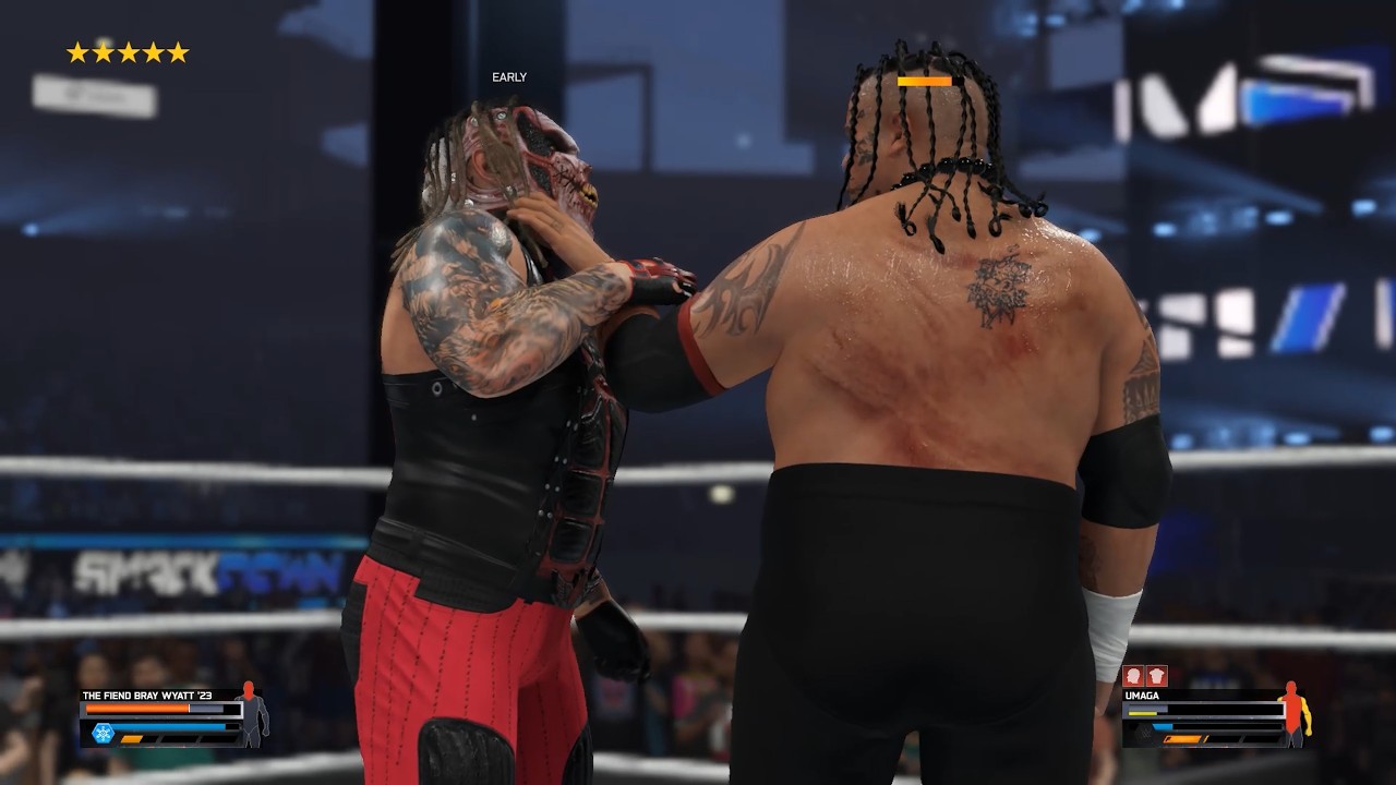 The Fiend Vs Umaga - Extreme Rules Match - WWE Smackdown - WWE 2K25 Gameplay