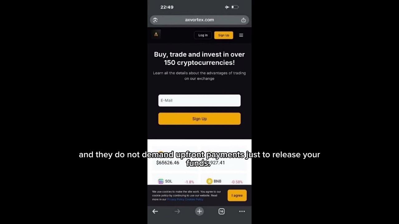 Victims trusted AXVortex and ended up getting scammed. Don&rsquo;t ignore the warning signs. 🚨