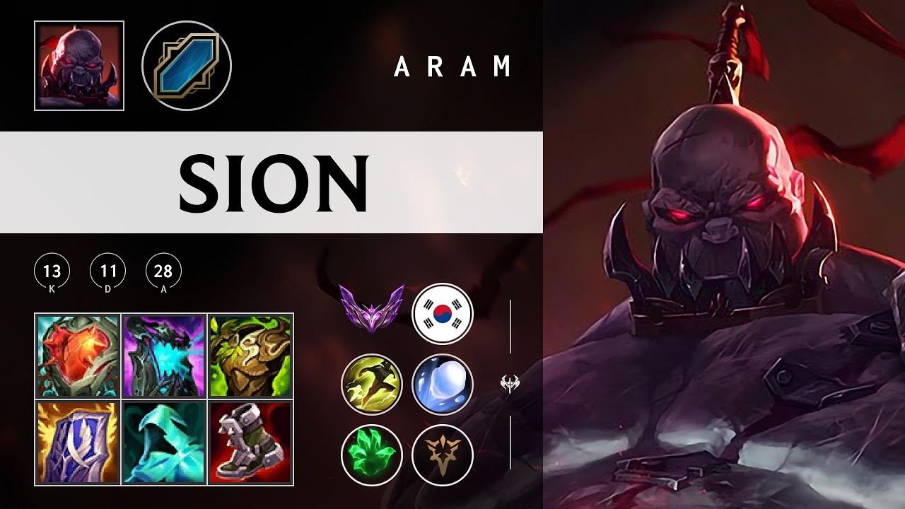 Sion ARAM - KR Master Patch 26.02
