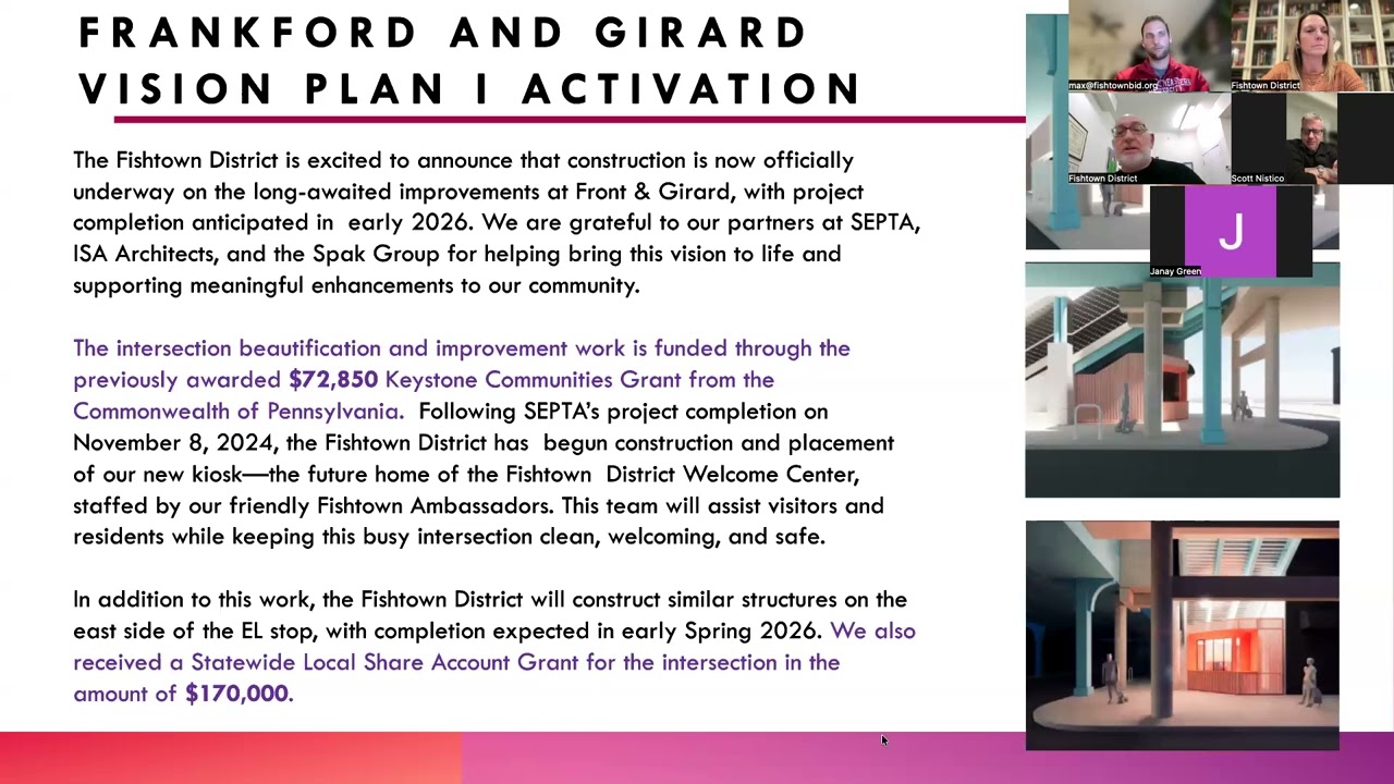 Fishtown district 2025 year in review (Annual Meeting Feb 10, 2026)