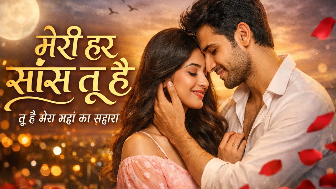 Meri Har Saans Tu Hai ❤️ | Romantic Hindi Love Song | Heart Touching Love Story Song