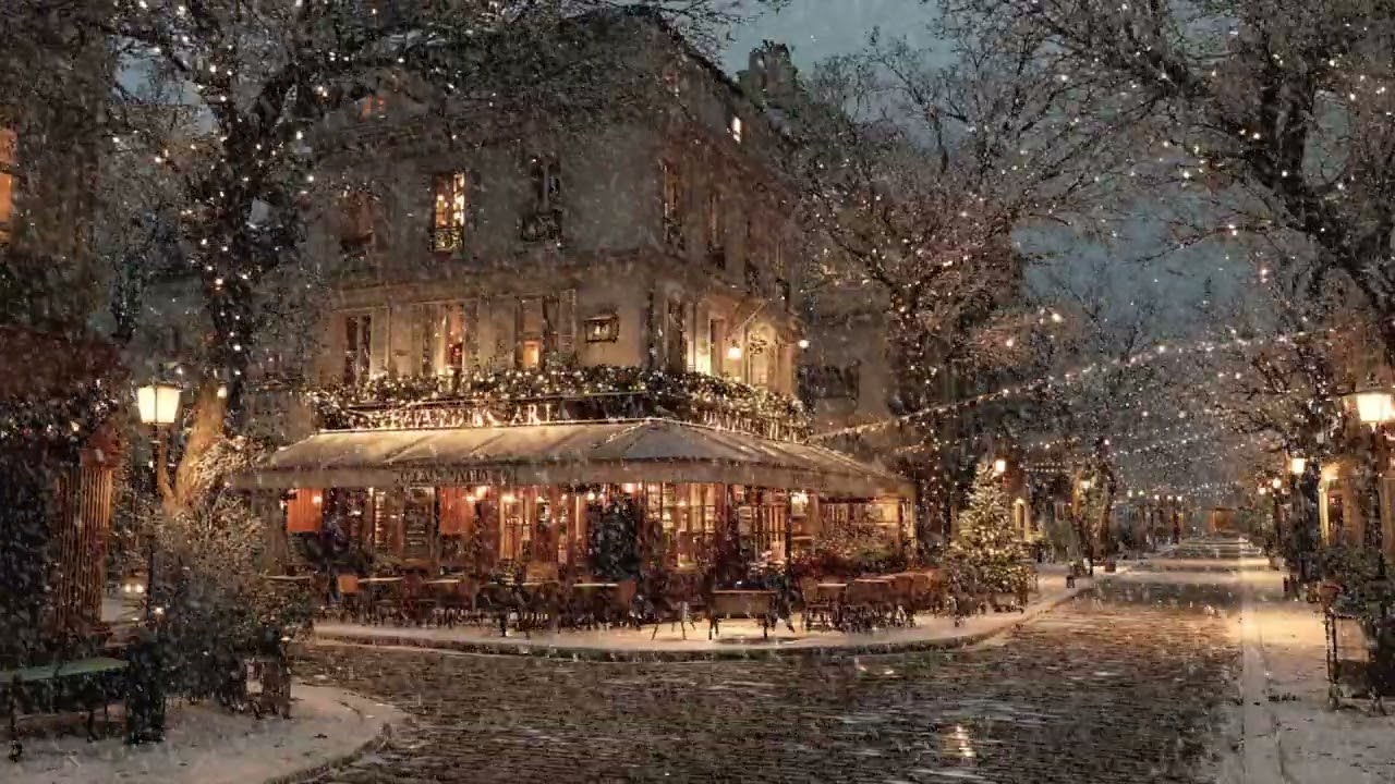 Winter Christmas Harmony ✨ Gentle Festive Music & Quiet Snow Night