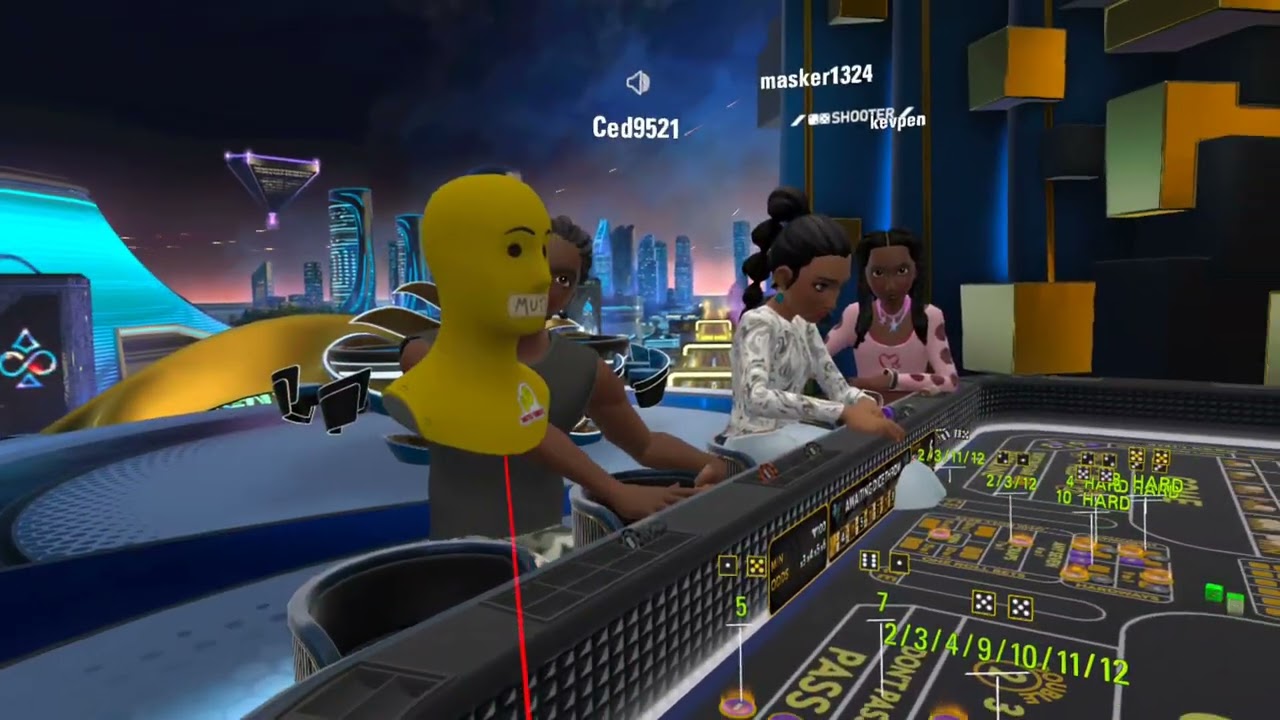 Playing Blackjack and Craps on Pokerstars Vegas Infinite VR