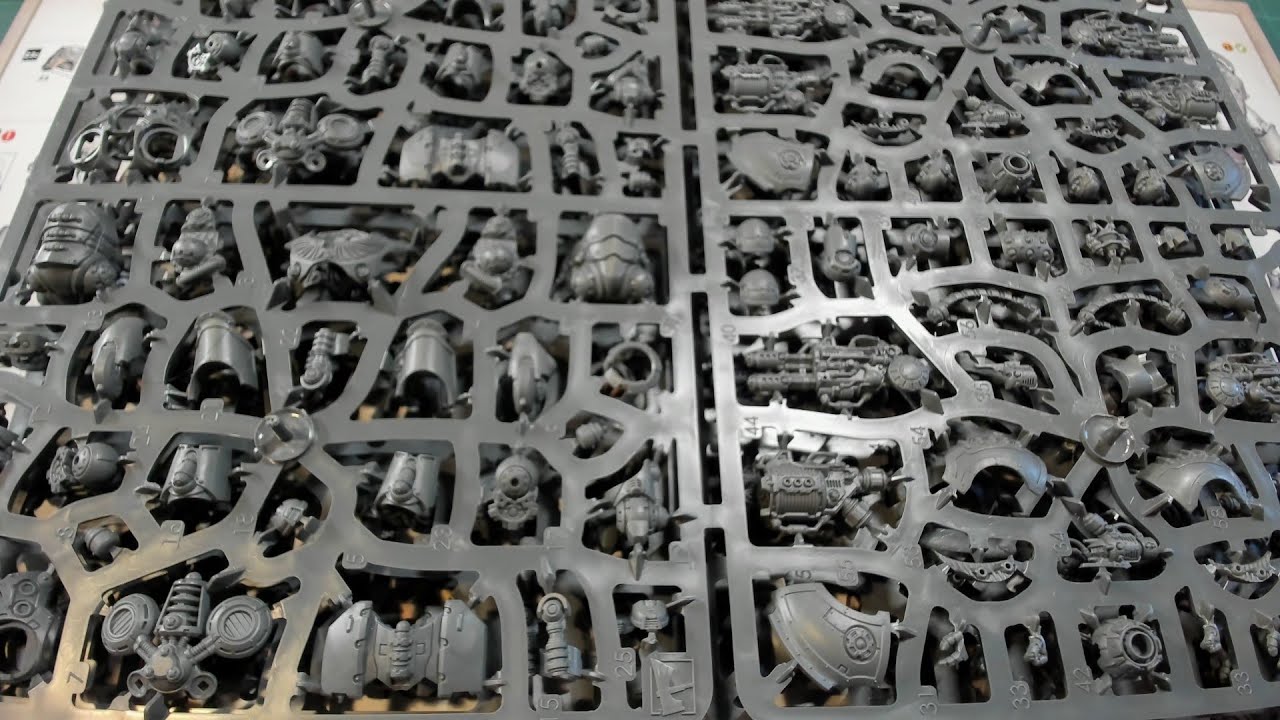 Horus Heresy Saturnine Terminator Squad Sprue Review
