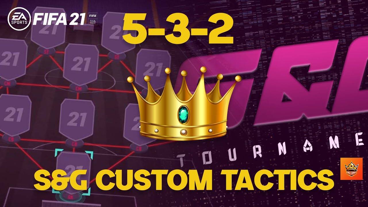 532 META CUSTOM TACTICS| BEST WAY TO PLAY 532|FIFA 21 532