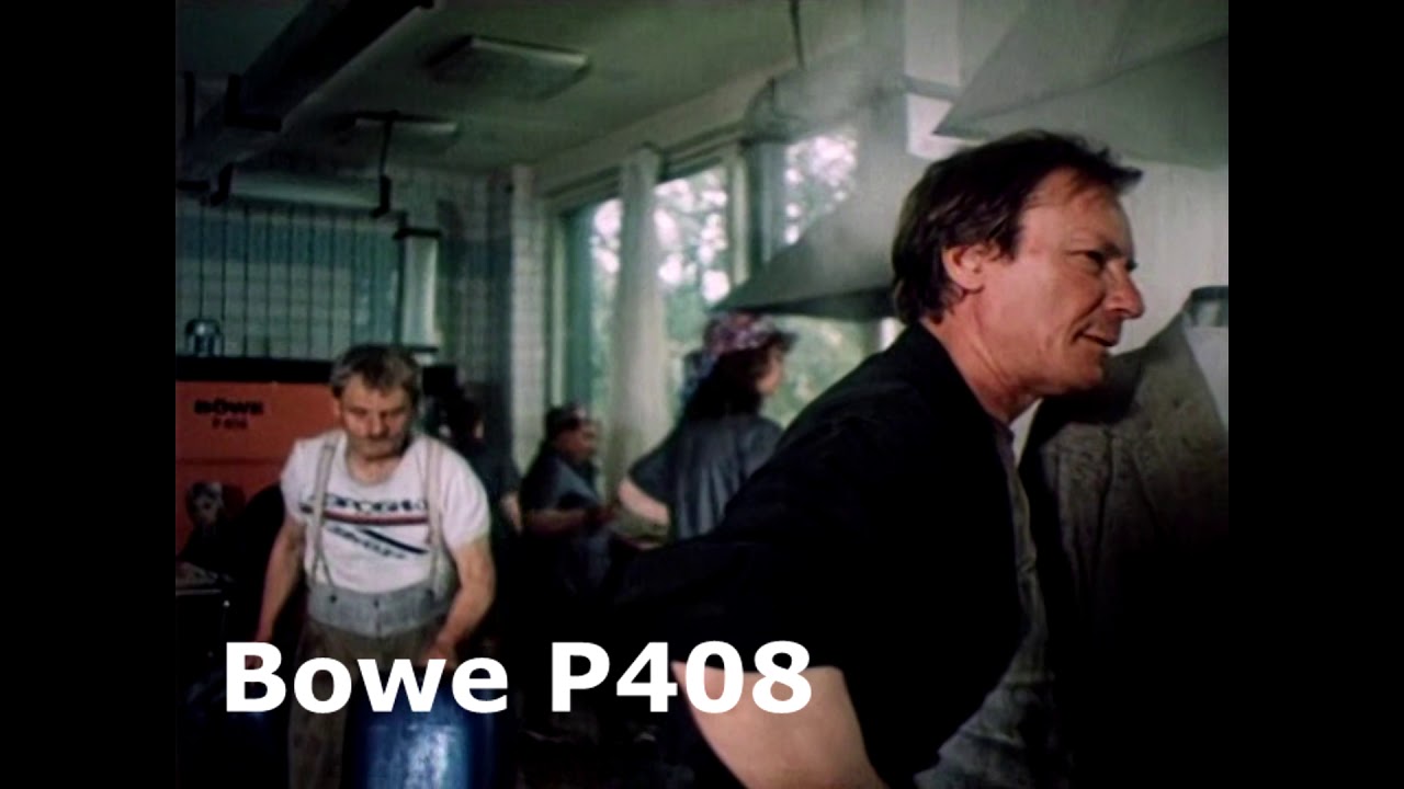 Bowe P408 - машина химической чистки B&ouml;we в кино