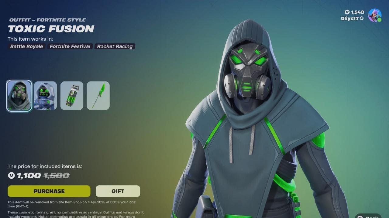 Fortnite item shop April 1