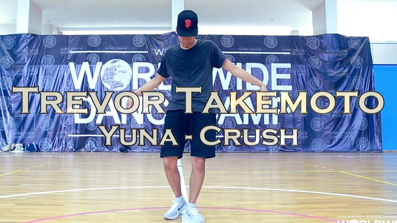 TREVOR TAKEMOTO || Yuna - Crush || Worldwide Dance Camp 2016 || Russia