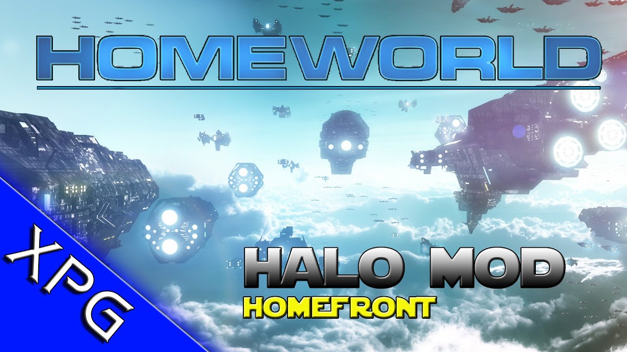Homeworld - Halo Mod Spotlight - Homefront (Epic Space Battles with MAC Cannons)