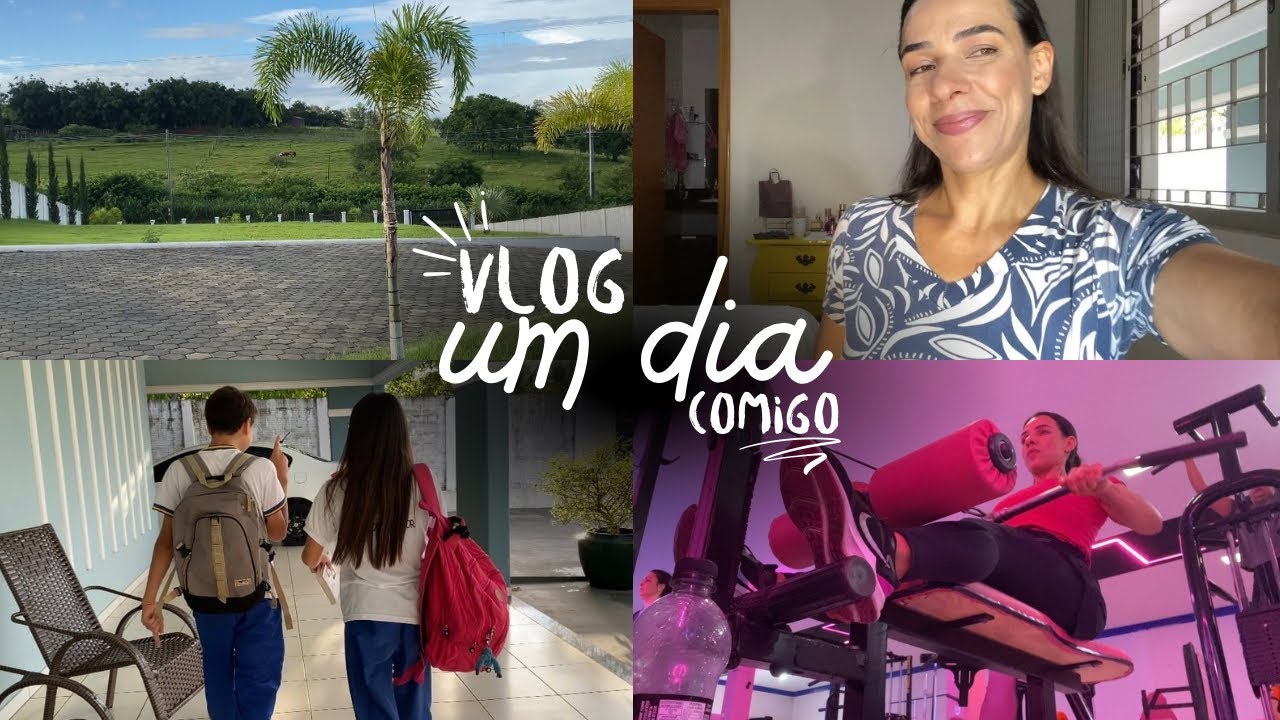 VLOG UM DIA COMIGO!