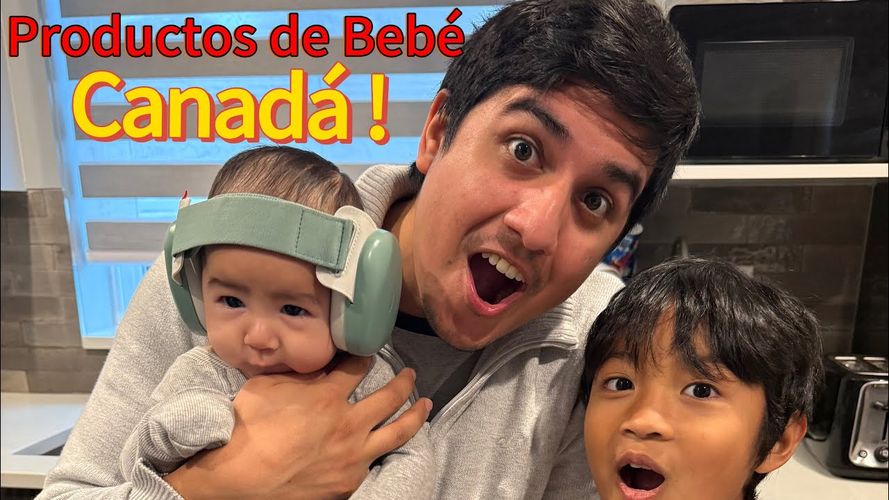 ¿Funciona? Probamos Audífonos Antirruido para Bebés en Canadá 🇨🇦  | Familia Calvo Vlogs
