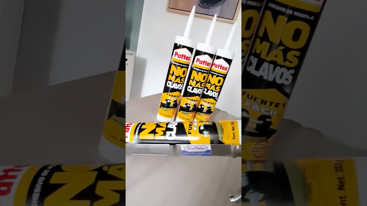 &iexcl;Instala elementos f&aacute;cilmente con Pattex No m&aacute;s clavos y Lhenriques!