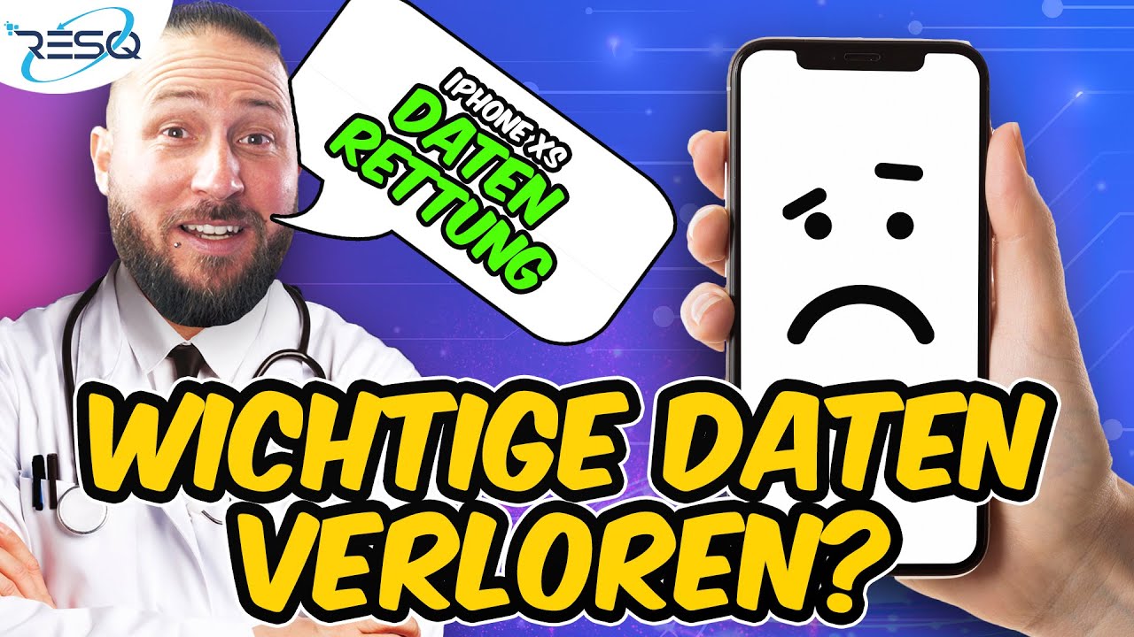 ✅Handy Wasserschaden Daten retten! - iPhone XS Datenrettung nach Wasserschaden