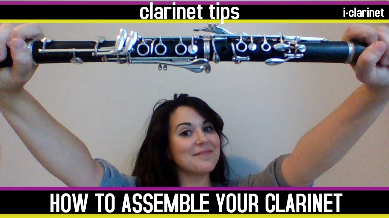 How To Assemble Your Clarinet! (how to put it together PLUS putting the reed on the mouthpiece)