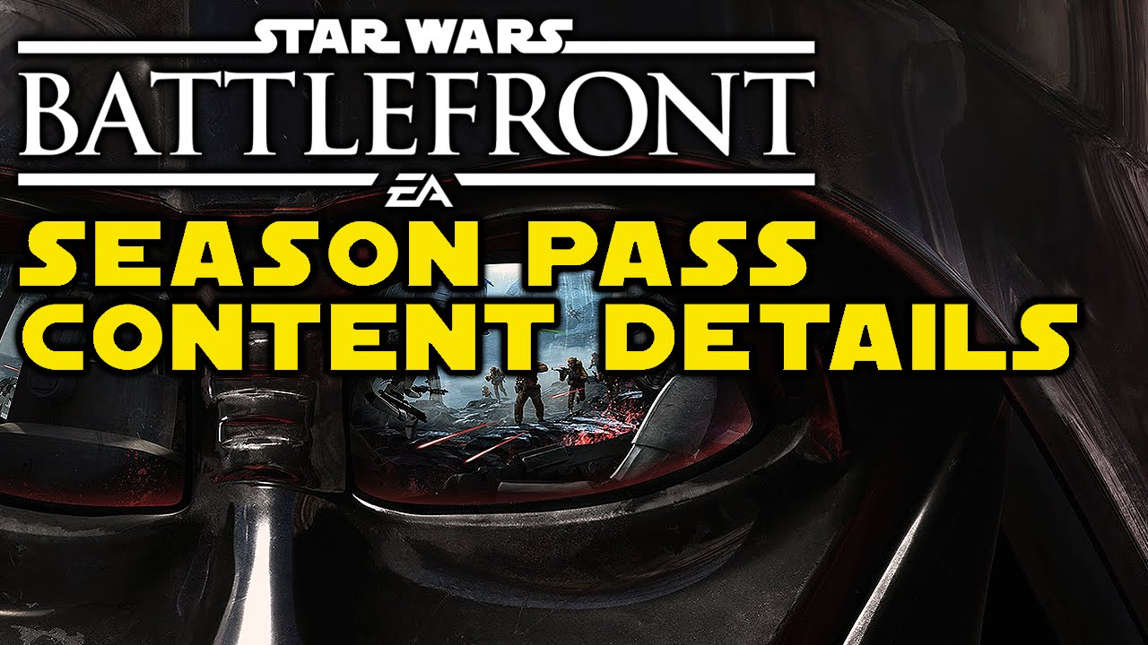 Star Wars Battlefront Season Pass DLC Content Details