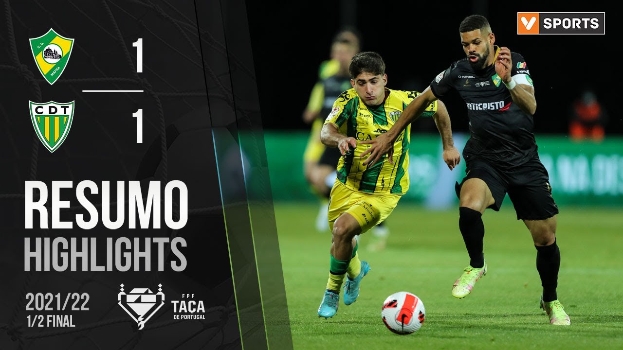 Highlights | Resumo: CD Mafra 1-1 Tondela (Taça de Portugal 21/22)