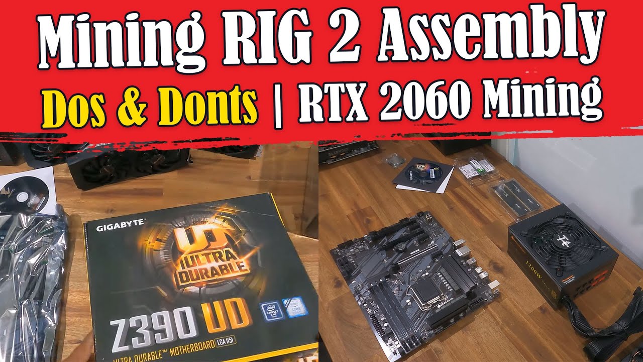 Mining RIG 2 Assembly | TimeLapse | Whats the Cheapest GPU | Dos and Donts | RTX 2060 Mining