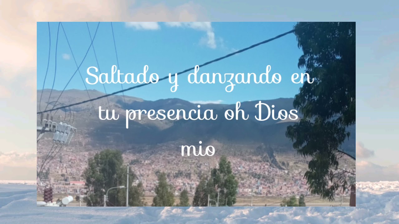 Rey de paz te alabaremos Dios mio karaoke
