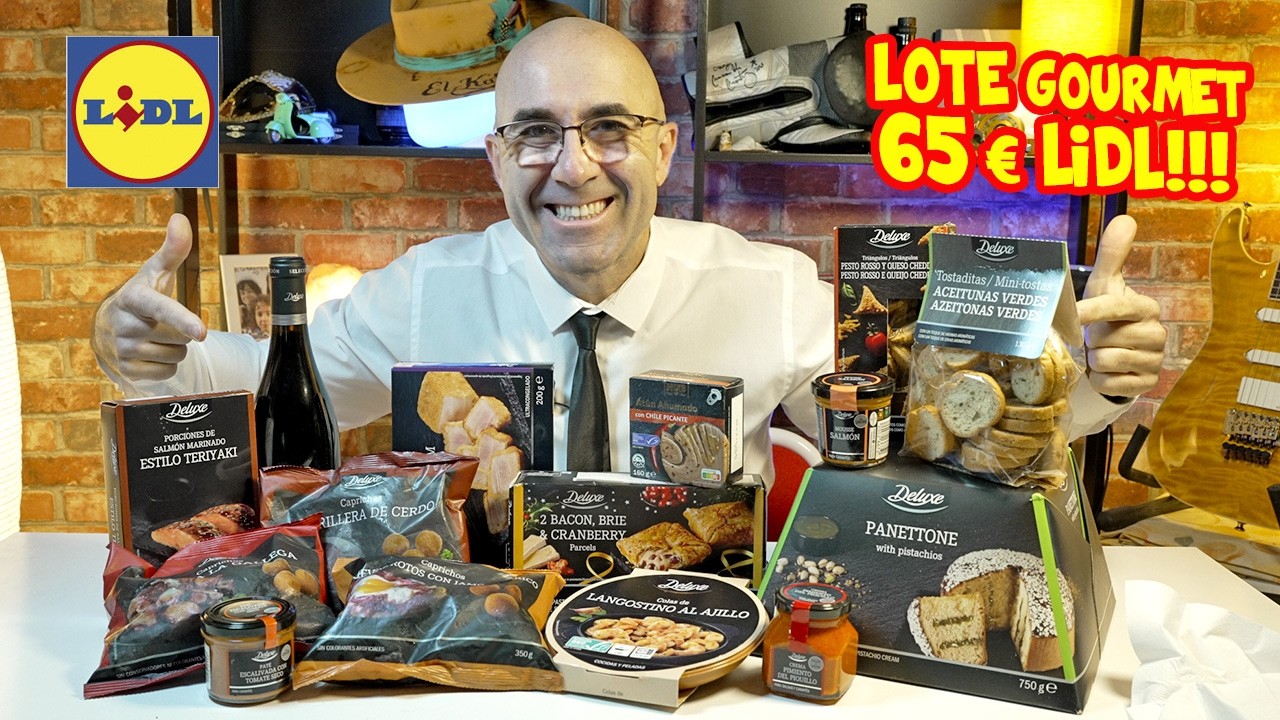 🛒 LIDL 60&euro;: &iquest;Vale la pena este Lote Gourmet? 🤯🍽️