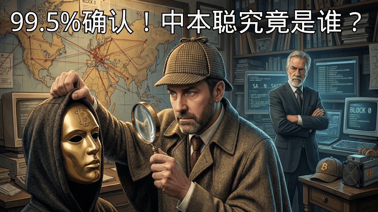 「99.5%确认！破解17年互联网最大悬案，中本聪究竟是谁？」 | 中本聪身份 | 亚当贝克 | 纽约时报 | 数据追踪 | 科技悬念