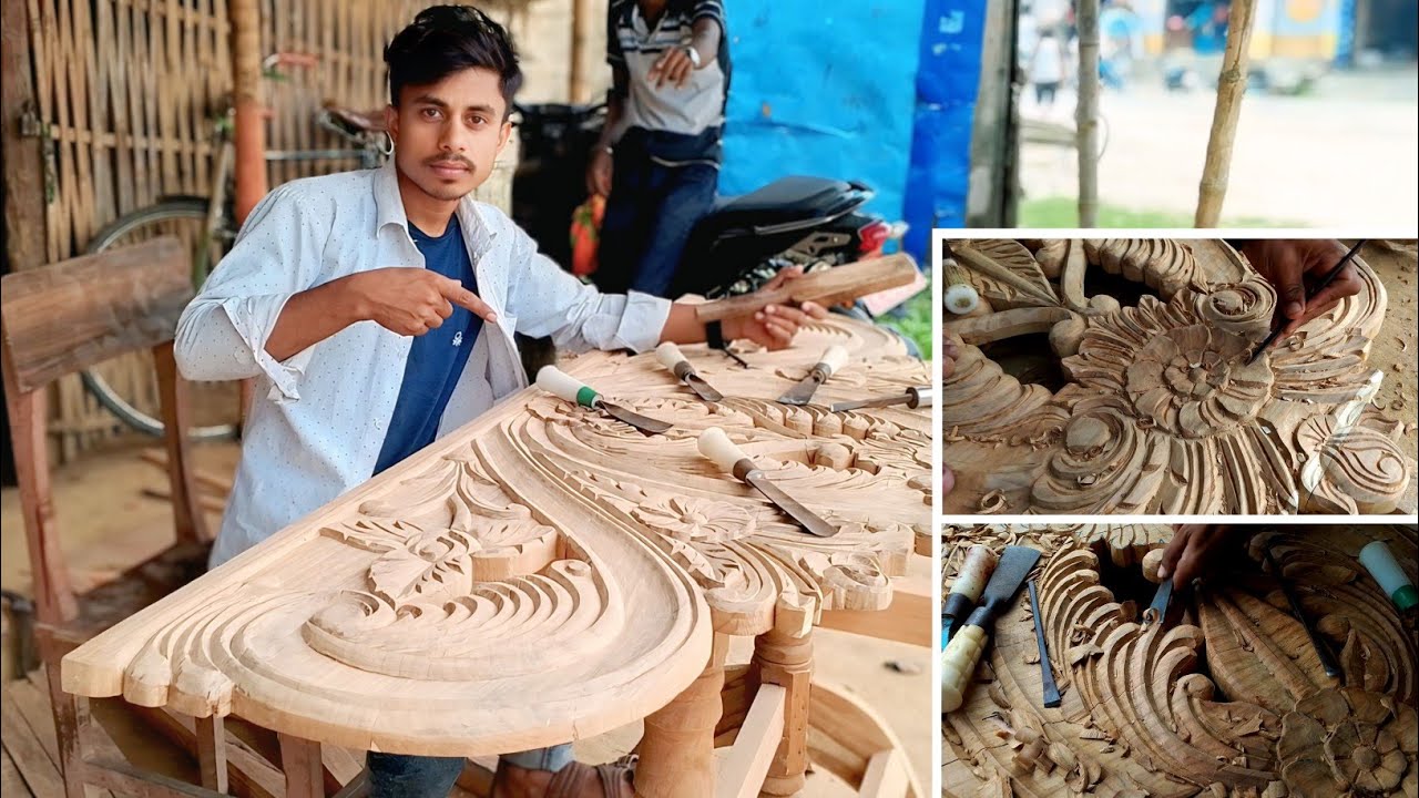 New Box Bed Wood Carving Design Full Tutorial 2025 || का सबसे अलग डिजाइन || Wood Working