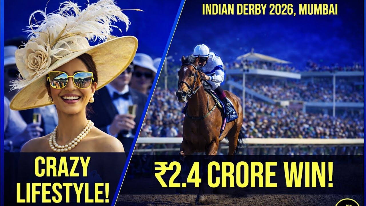 Inside Indian Derby 2026 | Mahalakshmi Racecourse, Mumbai 🏇🔥 #viral #trending #horseracing #mumbai