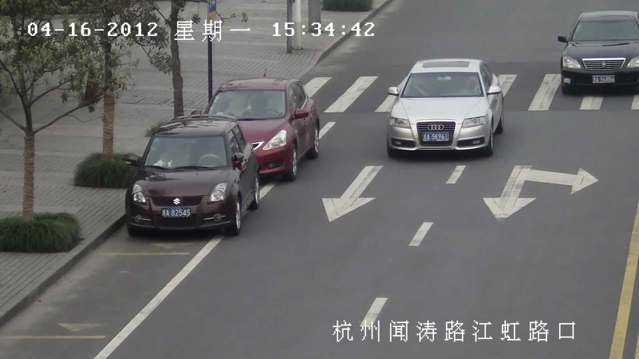 Traffic IP Camera video